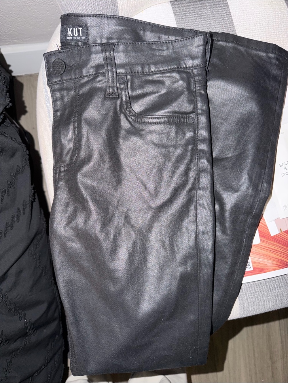Kut from the Kloth Mia high-rise toothpick skinny jeans